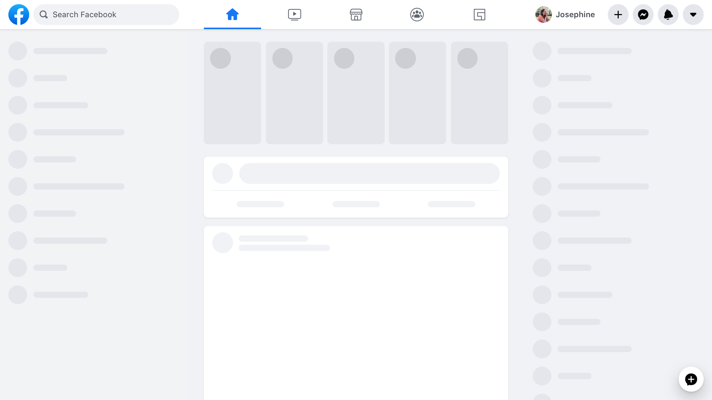 Tier 1 is the basic layout needed to display the first paint for the above-the-fold content, including UI skeletons for initial loading states.